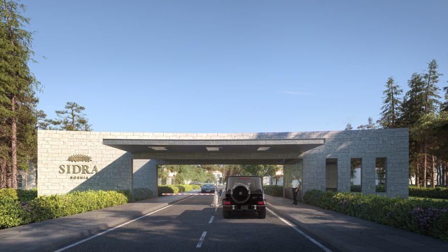 Gated Community with guard room